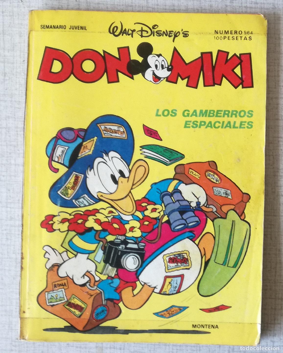 Tebeos: Comic Don Miki, n&ordm; 564 - Montena, Walt Disney