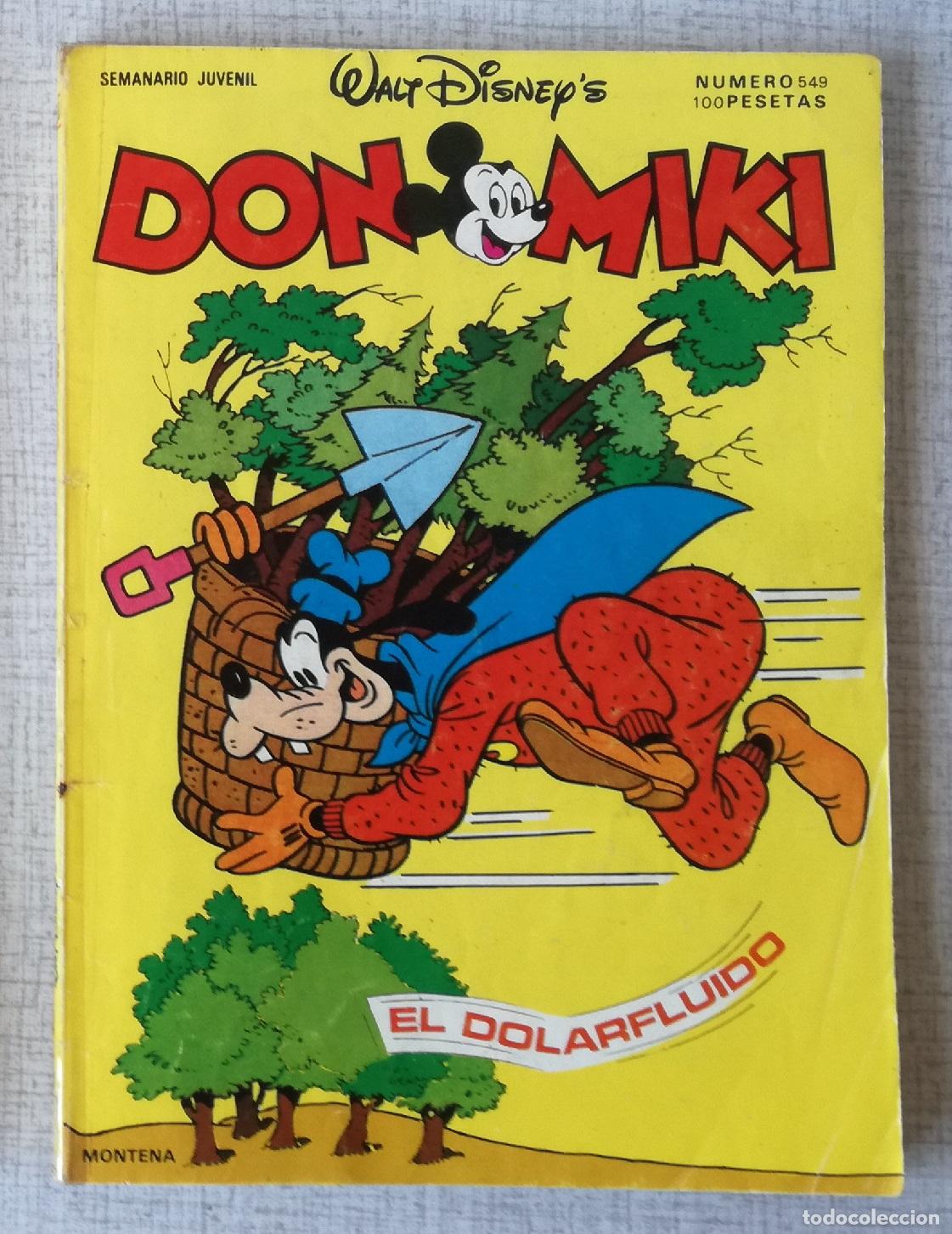 Tebeos: Comic Don Miki, n&ordm; 549 - Montena, Walt Disney