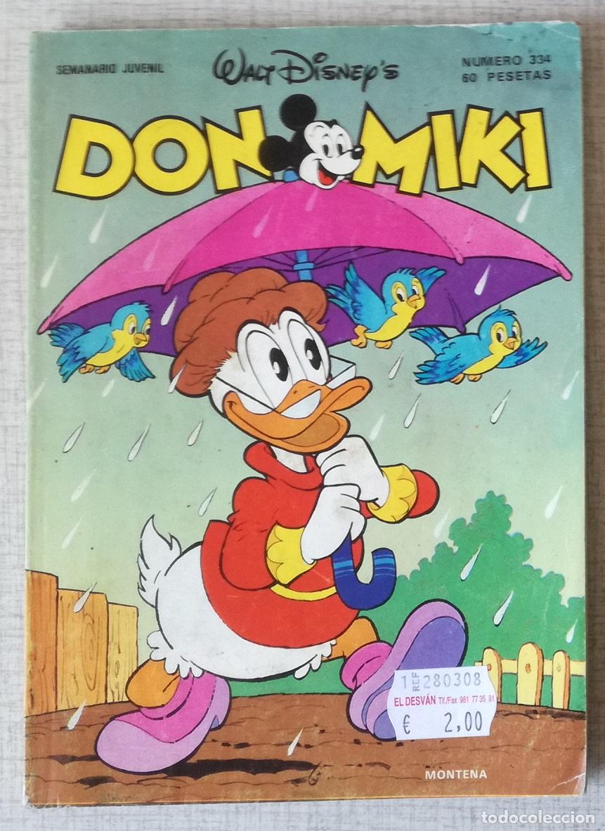 Tebeos: Comic Don Miki, n&ordm; 334 - Montena, Walt Disney