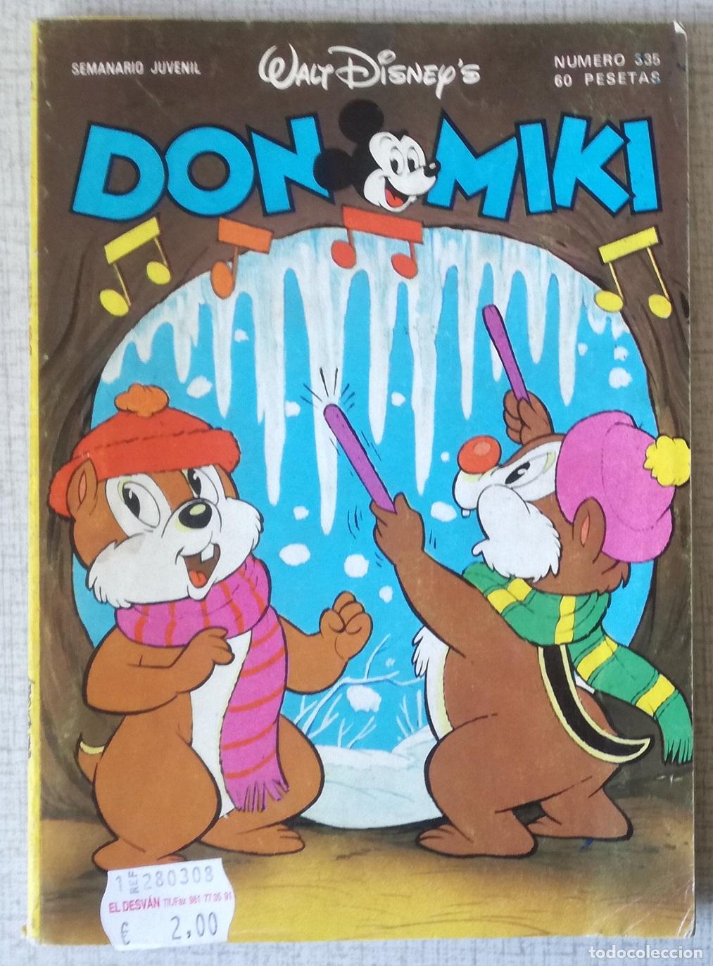 Tebeos: Comic Don Miki, n&ordm; 335 - Montena, Walt Disney