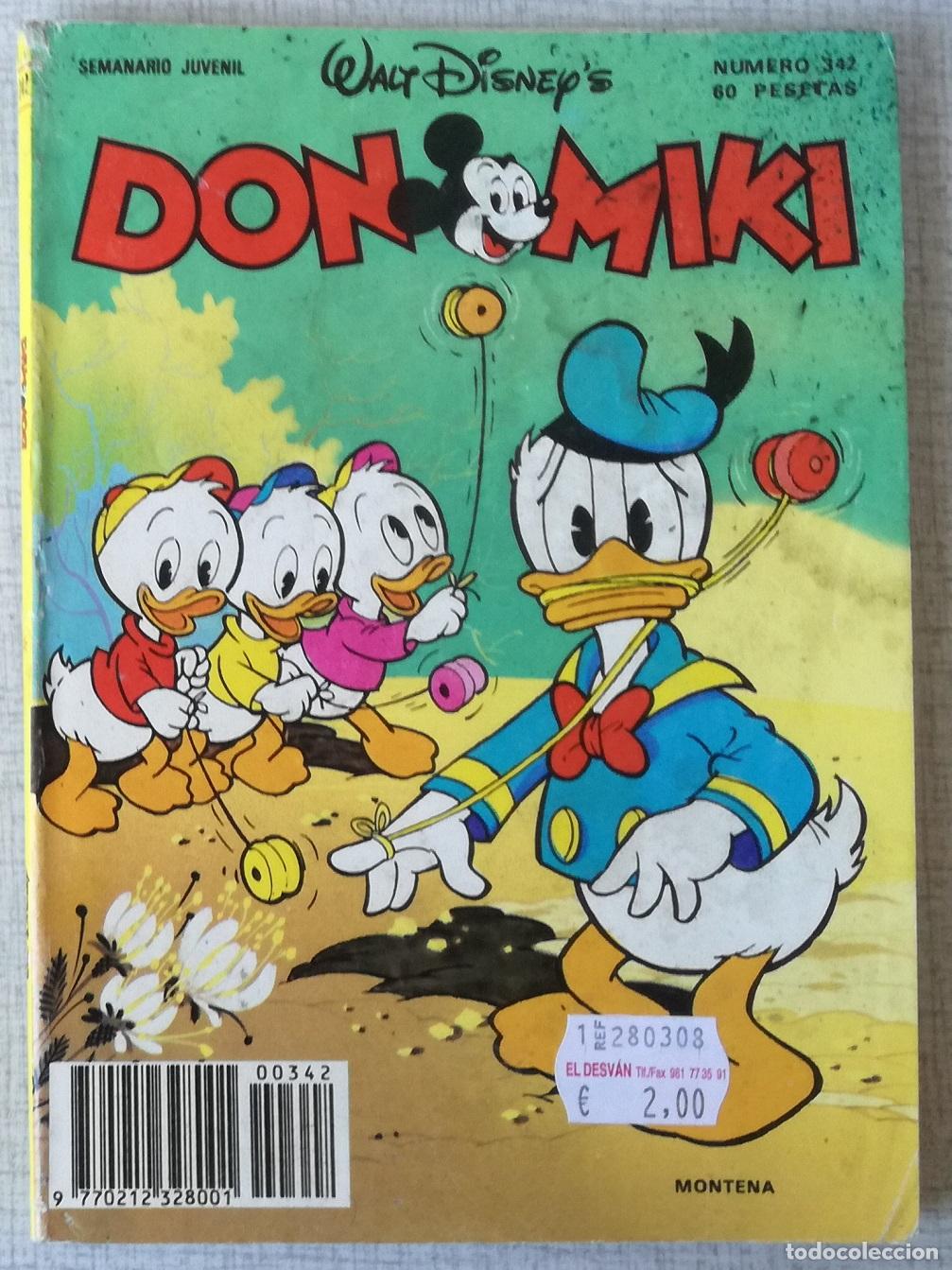 Tebeos: Comic Don Miki, n&ordm; 342 - Montena, Walt Disney