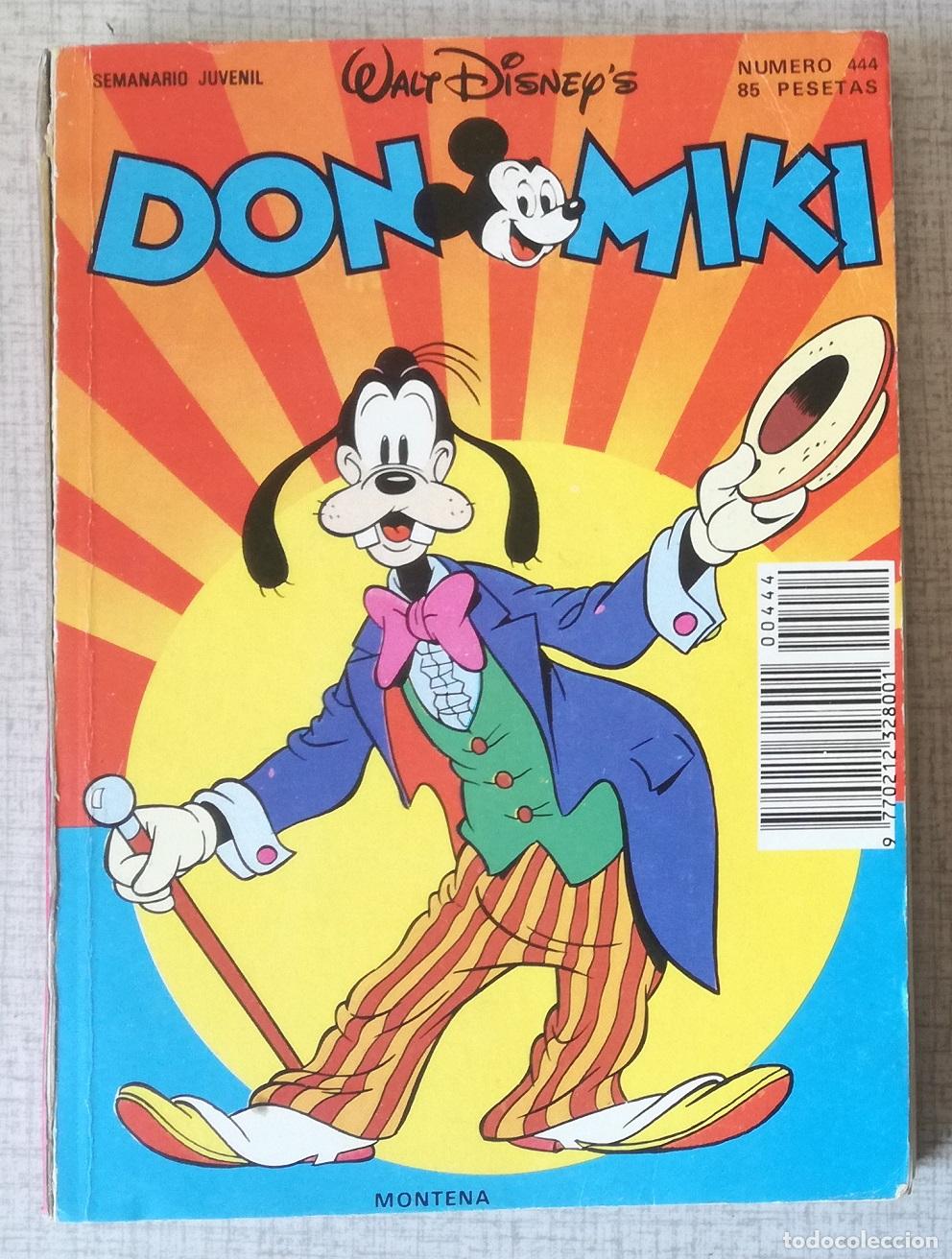 Tebeos: Comic Don Miki: Retapado con los numeros, 444, 455 y 456 - Montena, Walt Disney