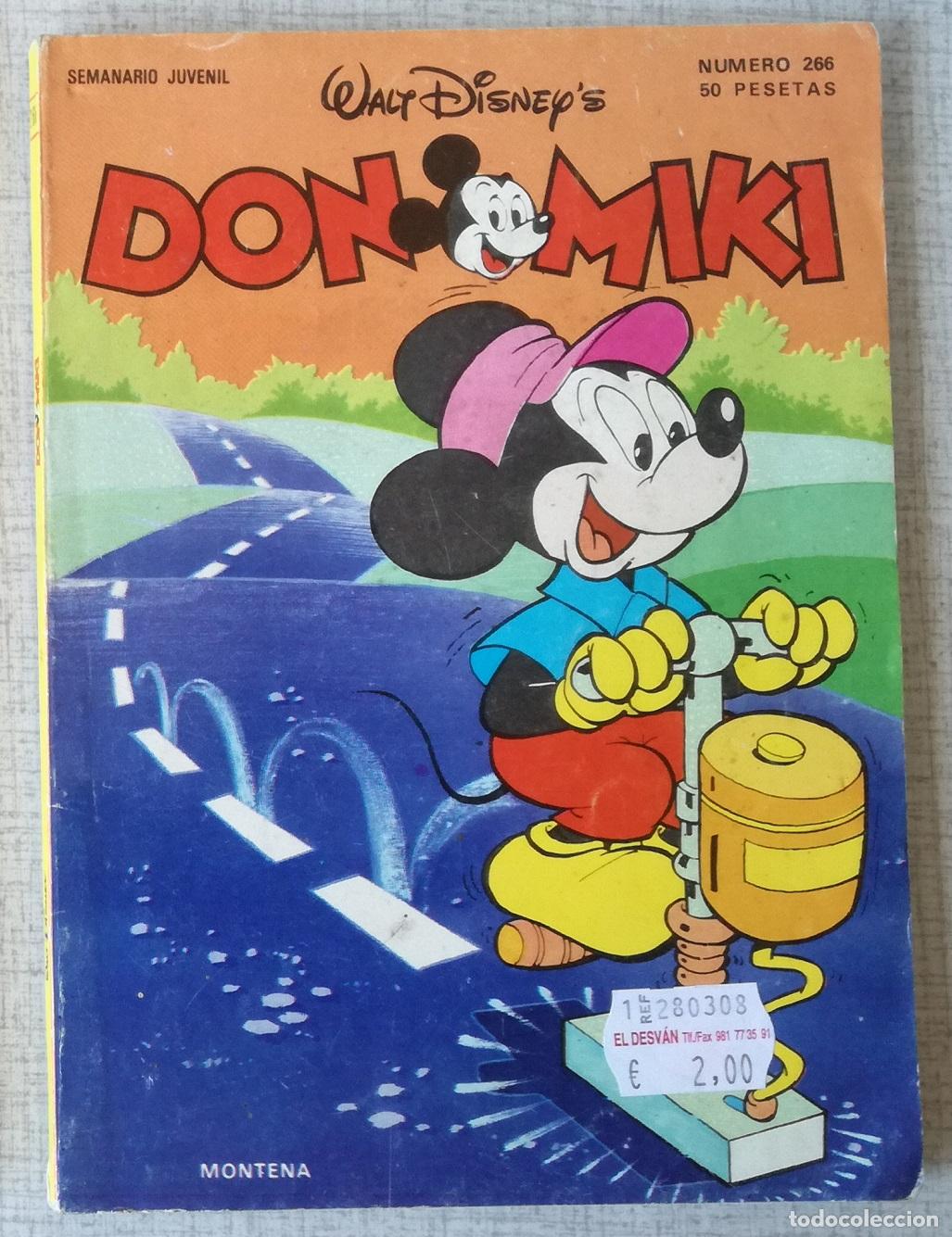 Tebeos: Comic Don Miki, n&ordm; 266 - Montena, Walt Disney