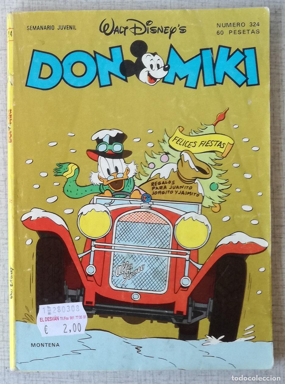 Tebeos: Comic Don Miki, n&ordm; 324 - Montena, Walt Disney