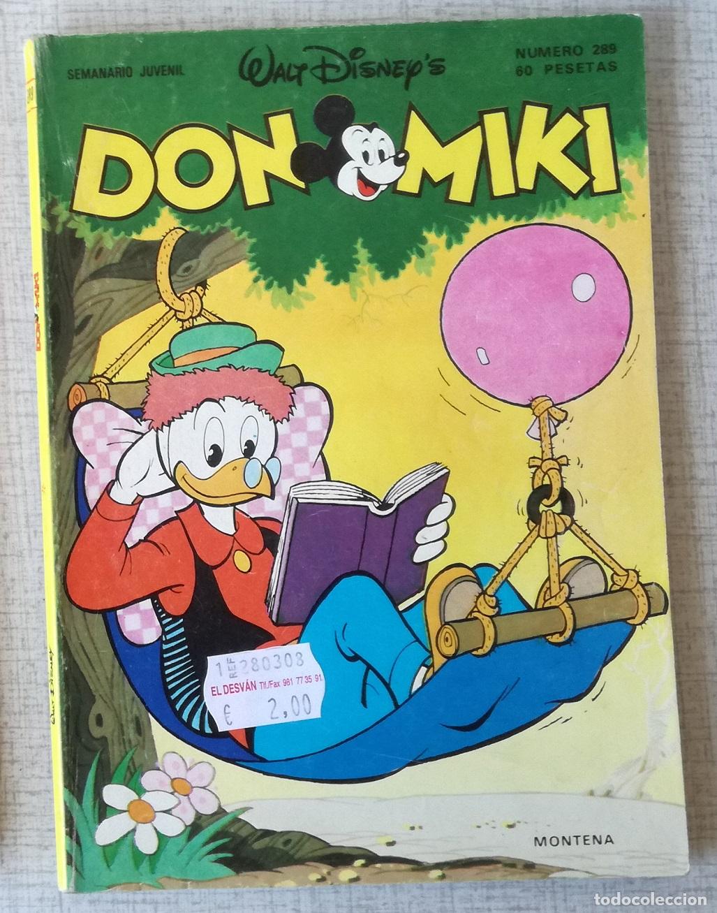 Tebeos: Comic Don Miki, n&ordm; 289 - Montena, Walt Disney