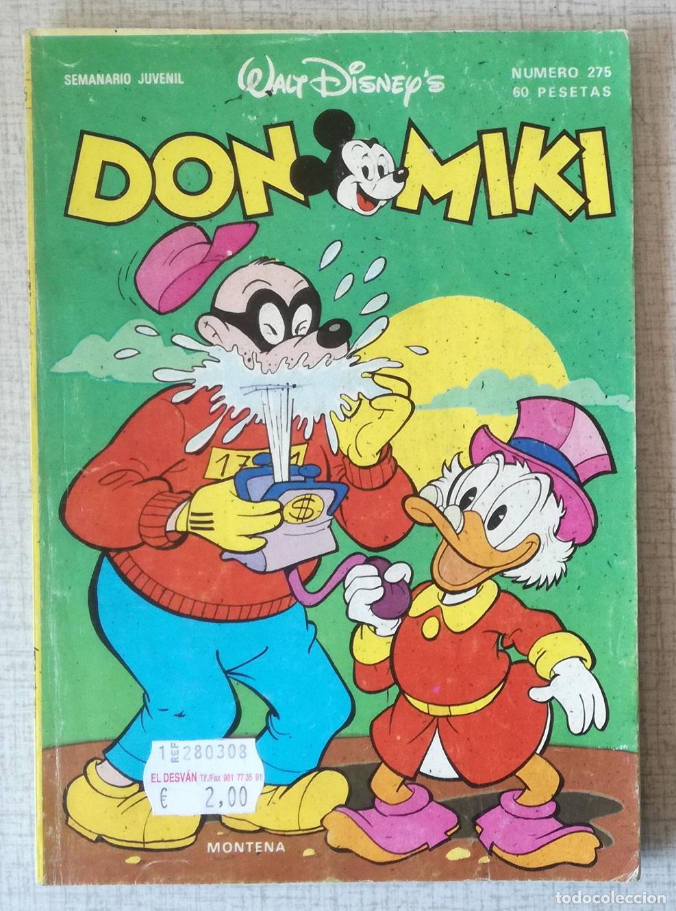Tebeos: Comic Don Miki, n&ordm; 275 - Montena, Walt Disney