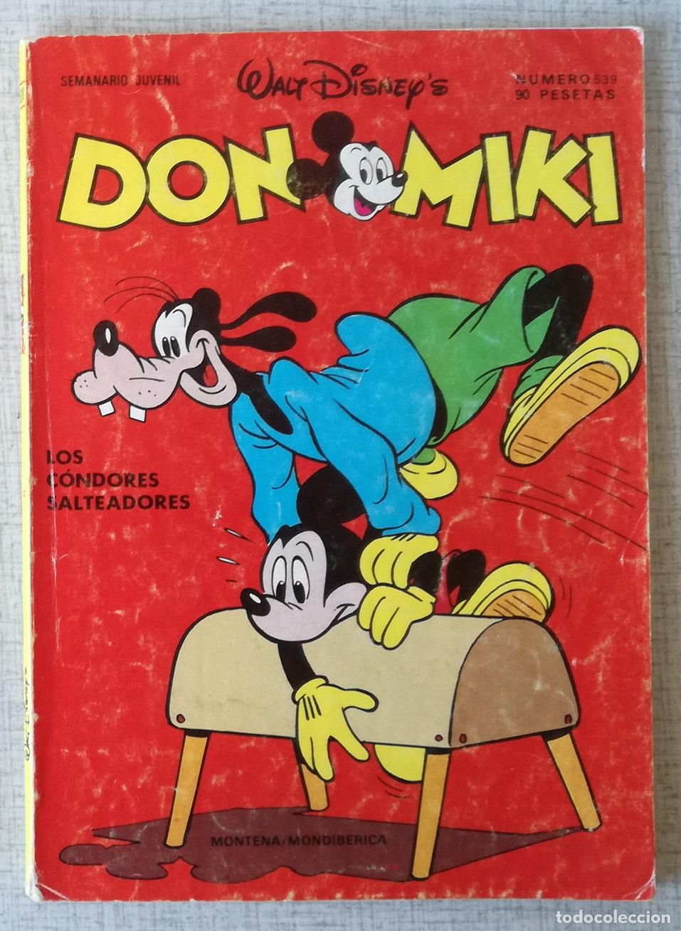 Tebeos: Comic Don Miki, n&ordm; 539 - Montena, Walt Disney
