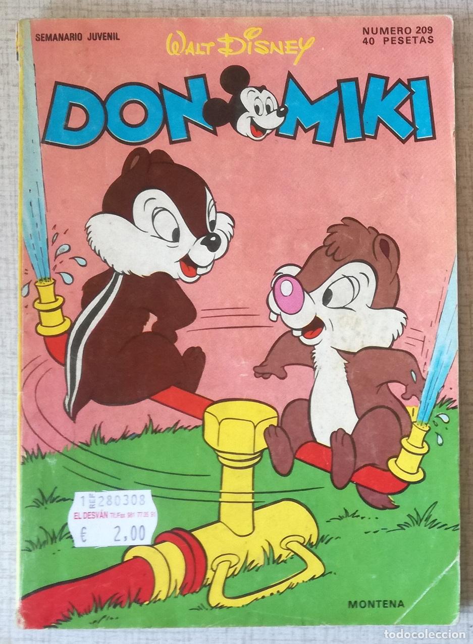 Tebeos: Comic Don Miki, n&ordm; 209 - Montena, Walt Disney