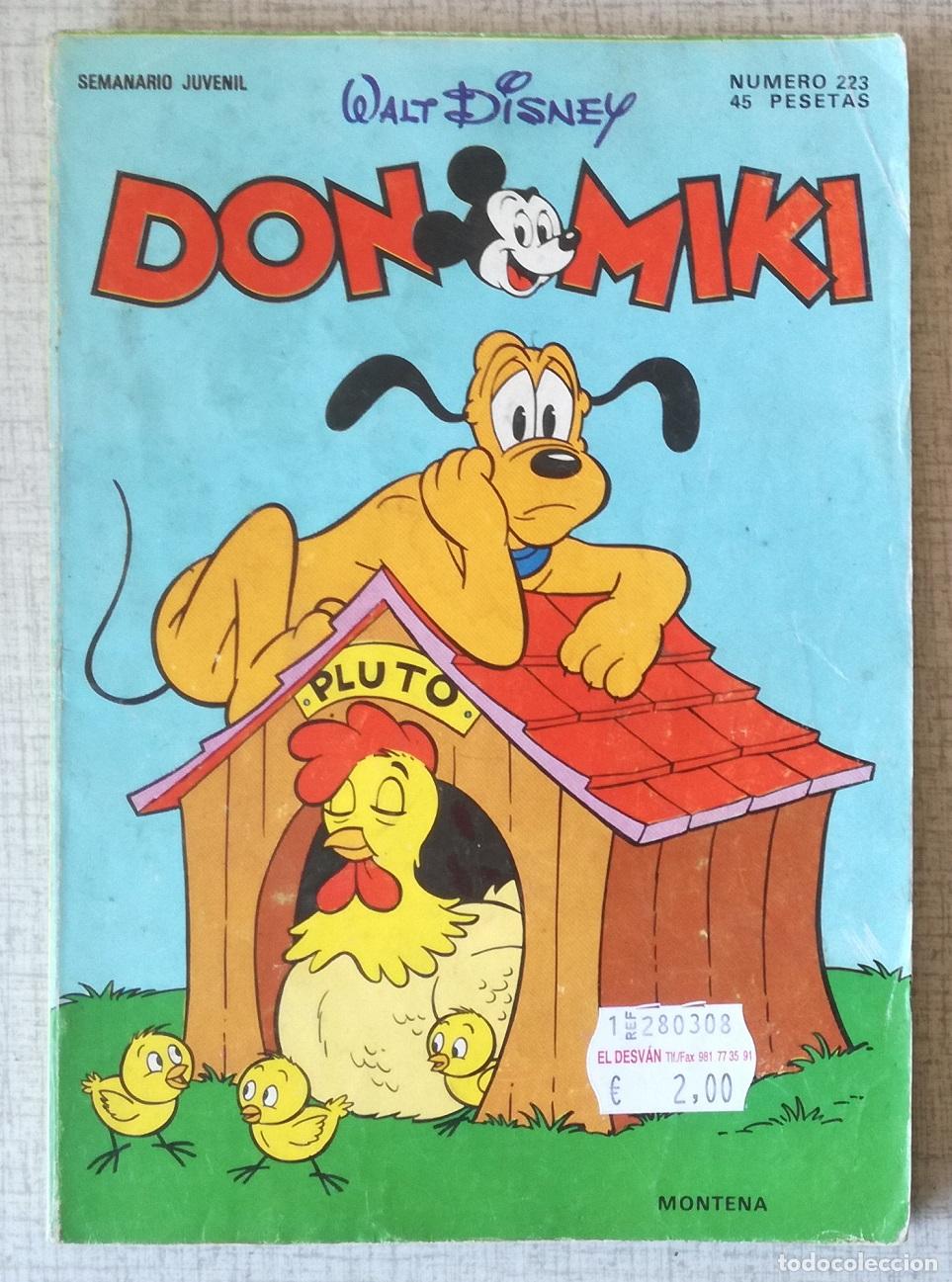 Tebeos: Comic Don Miki, n&ordm; 223 - Montena, Walt Disney