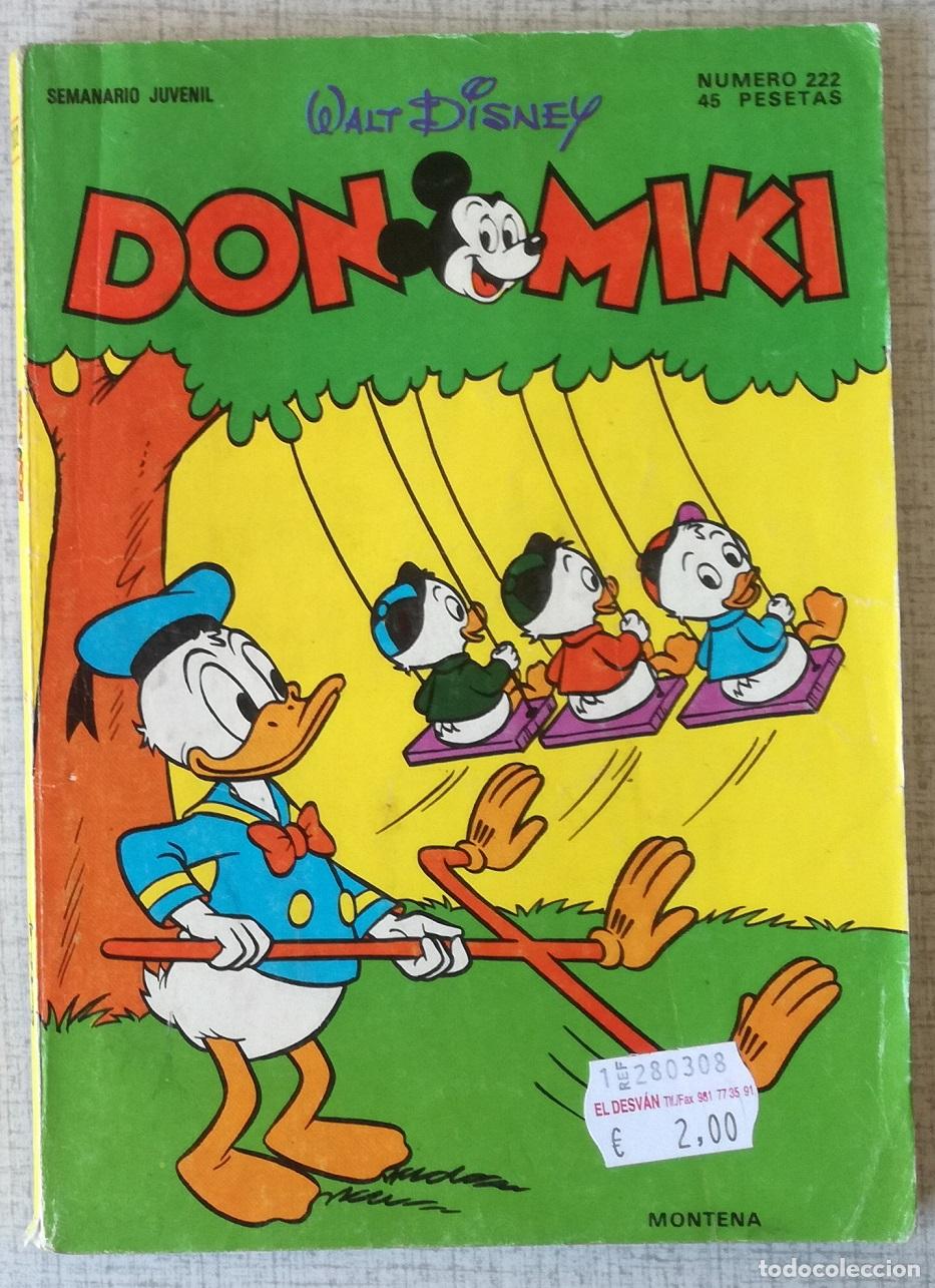 Tebeos: Comic Don Miki, n&ordm; 222 - Montena, Walt Disney