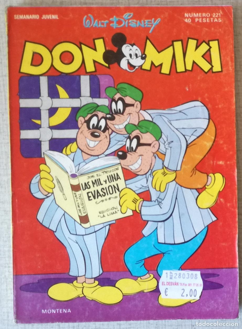 Tebeos: Comic Don Miki, n&ordm; 221 - Montena, Walt Disney