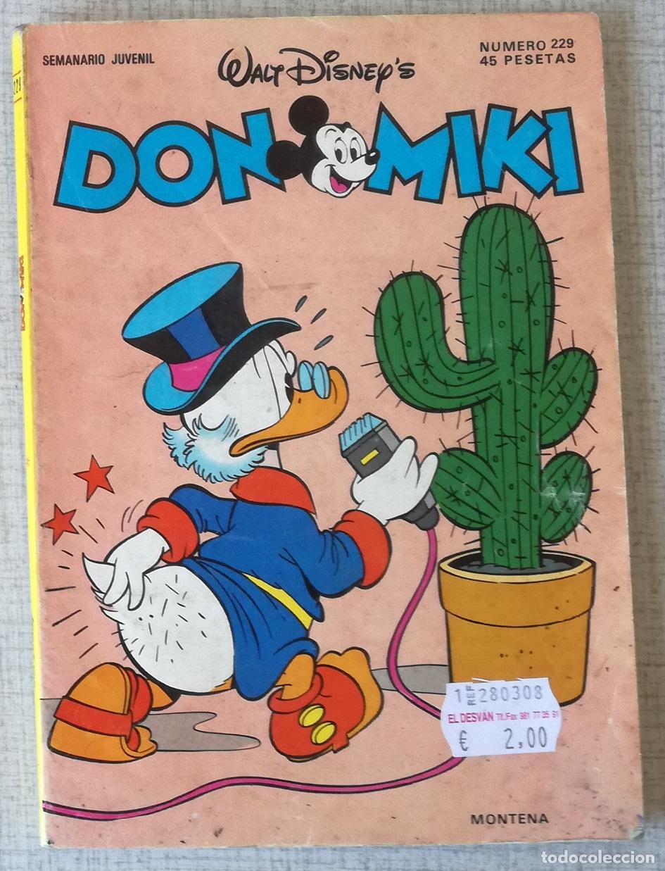 Tebeos: Comic Don Miki, n&ordm; 229 - Montena, Walt Disney