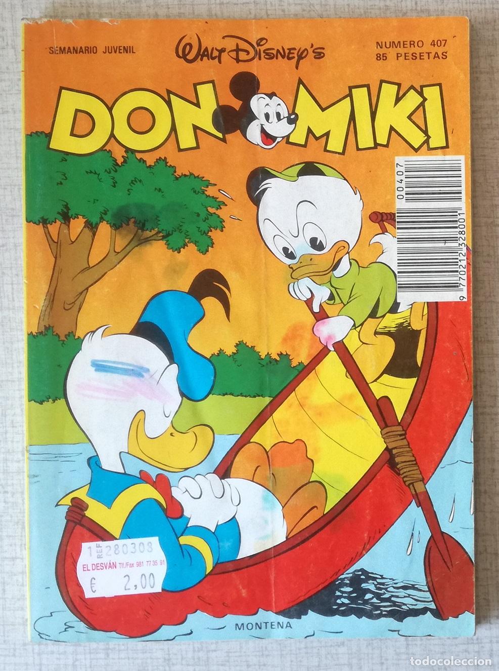 Tebeos: Comic Don Miki, n&ordm; 407 - Montena, Walt Disney