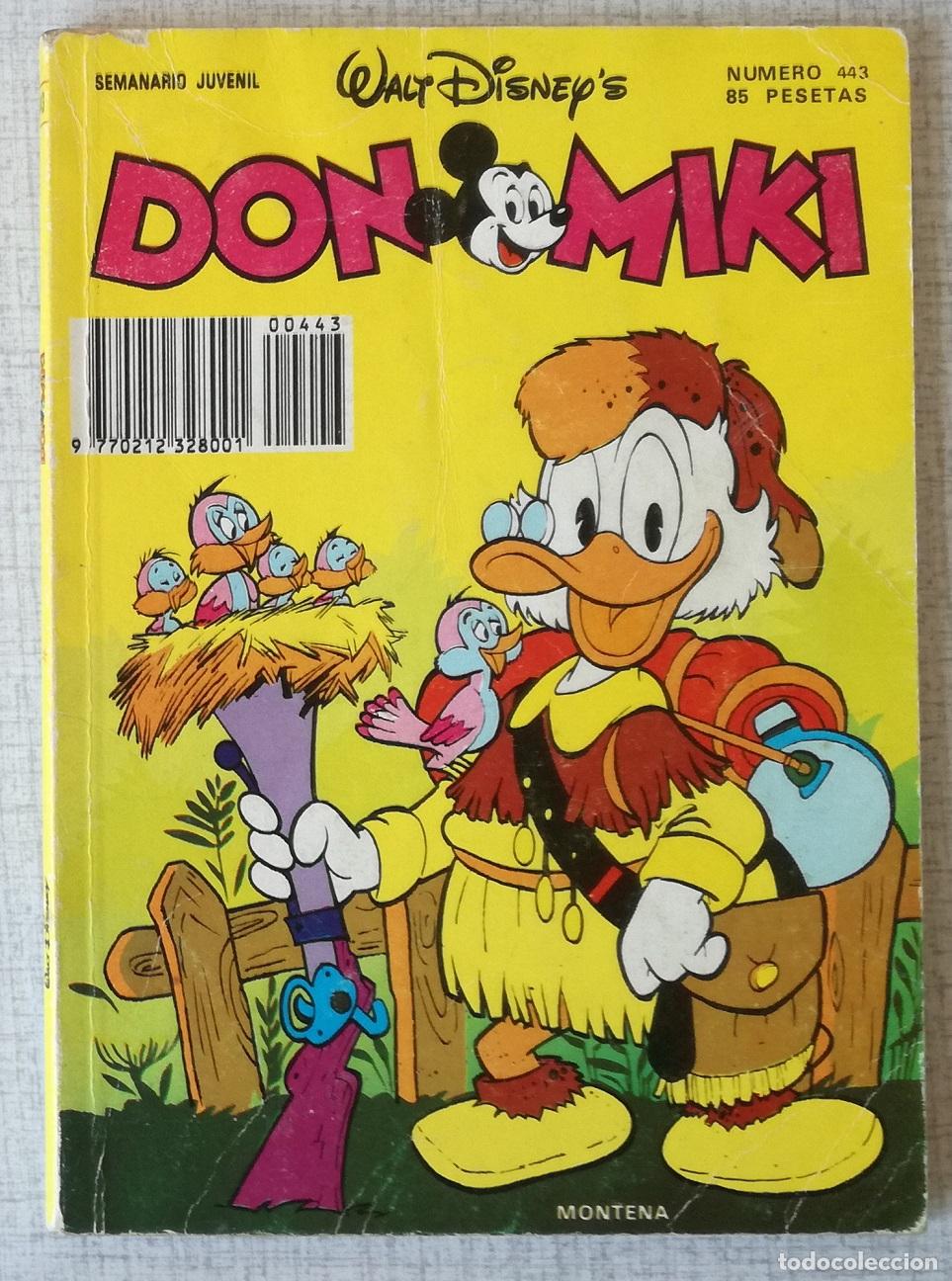 Tebeos: Comic Don Miki, n&ordm; 443 - Montena, Walt Disney