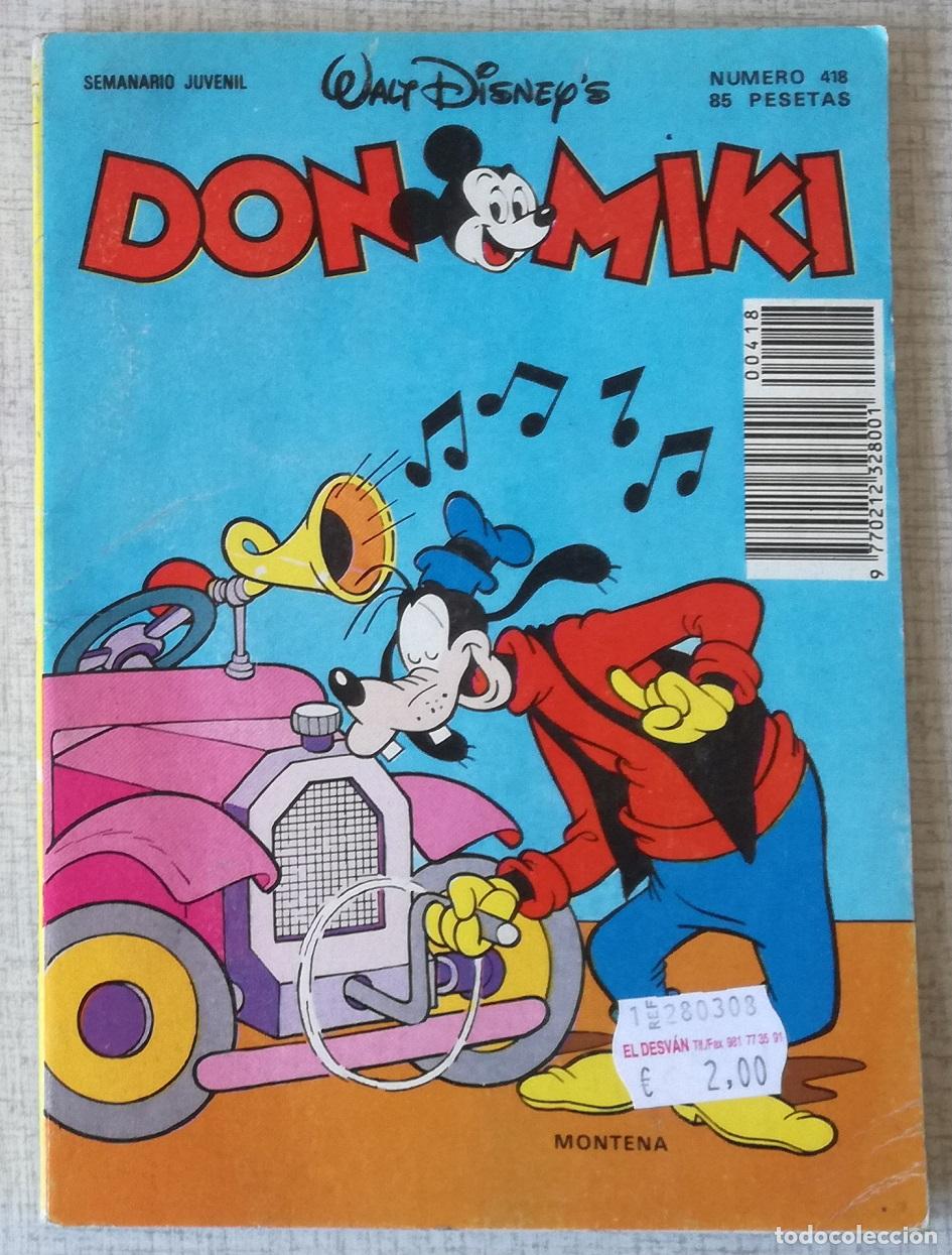 Tebeos: Comic Don Miki, n&ordm; 418 - Montena, Walt Disney