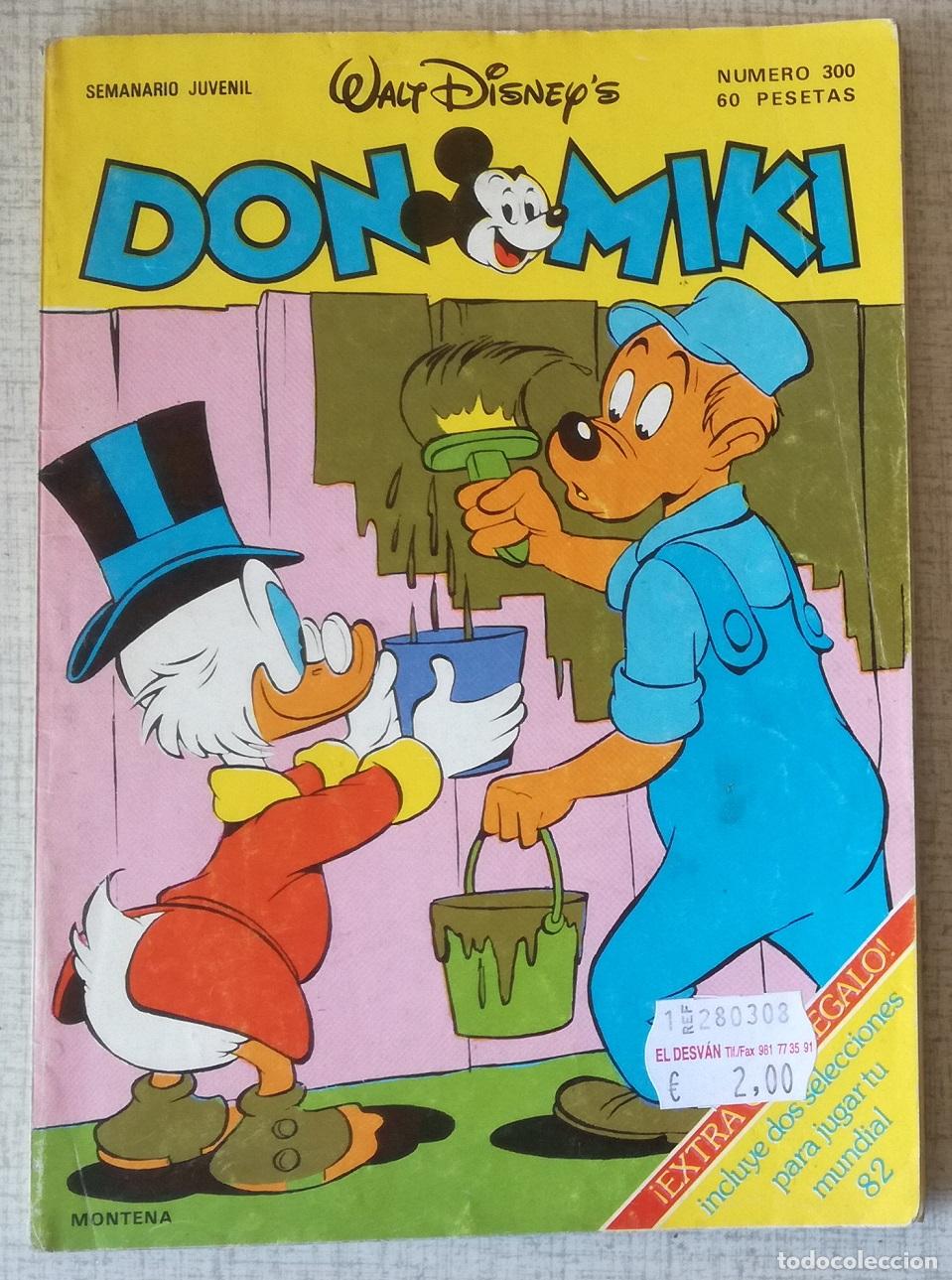 Tebeos: Comic Don Miki, n&ordm; 300 - Montena, Walt Disney