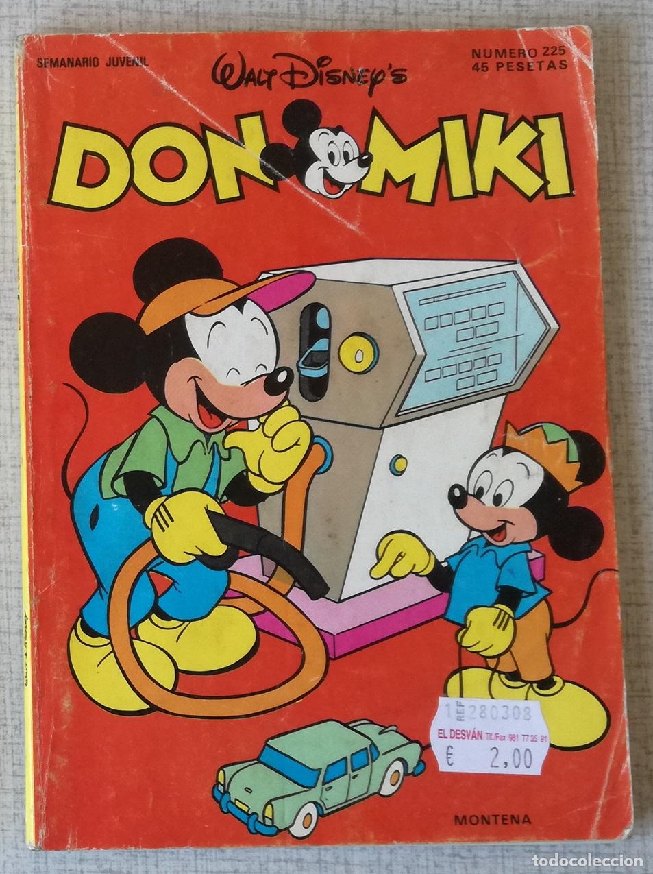 Tebeos: Comic Don Miki, n&ordm; 225 - Montena, Walt Disney