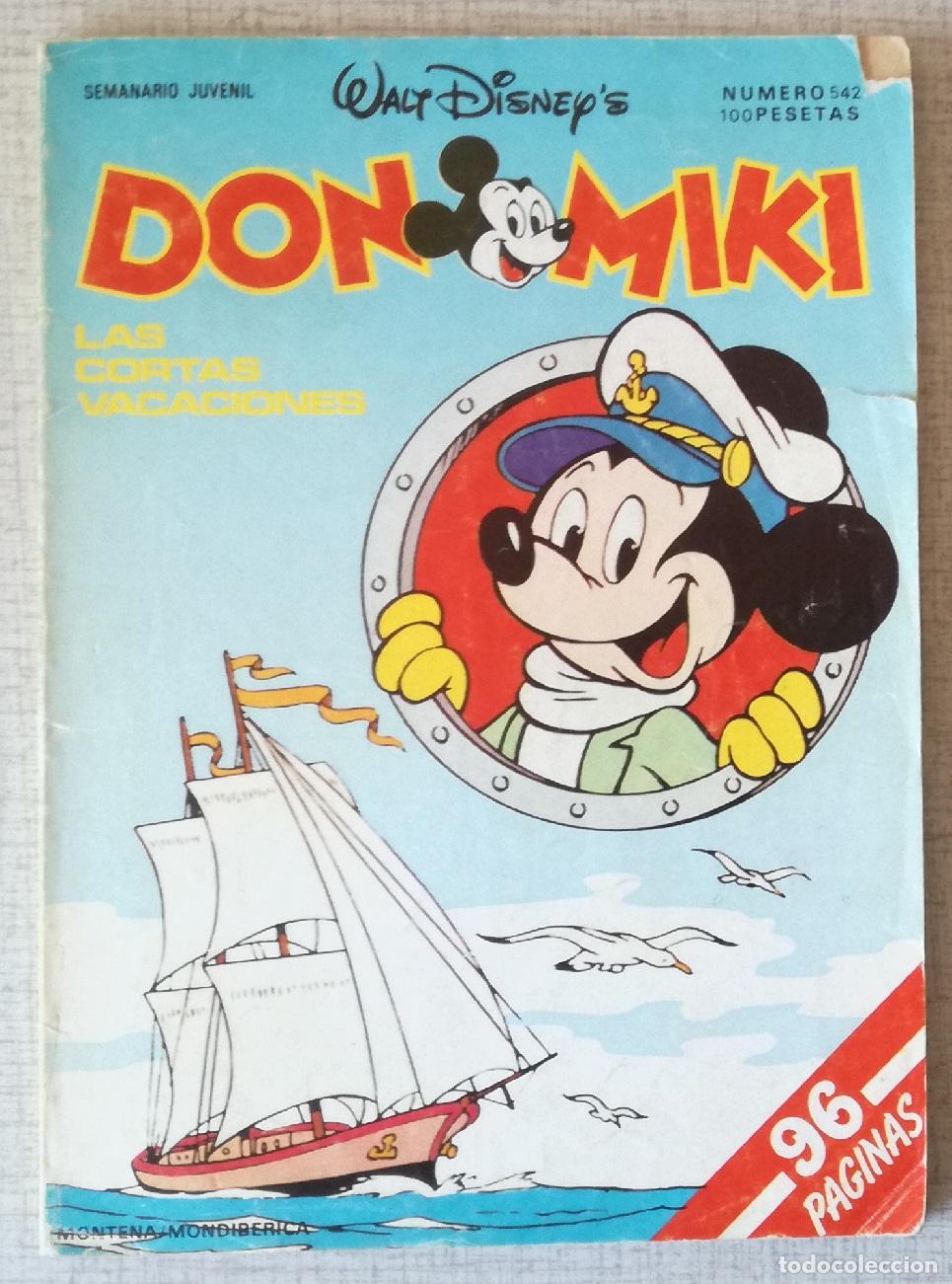 Tebeos: Comic Don Miki, n&ordm; 542 - Montena, Walt Disney