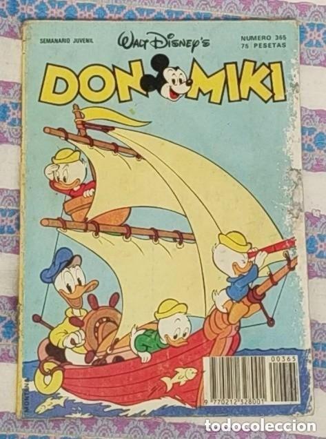 Tebeos: DON MIKI - WALT DISNEY -N 365 -EDITORIAL MONTENA -LEER DETALLES