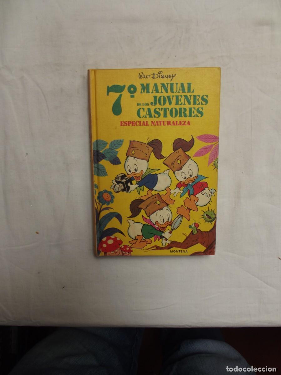 Tebeos: MANUAL DE LOS JOVENES CASTORES N&ordm; 7 ESPECIAL NATURALEZA WALT DISNEY ( MONTENA )