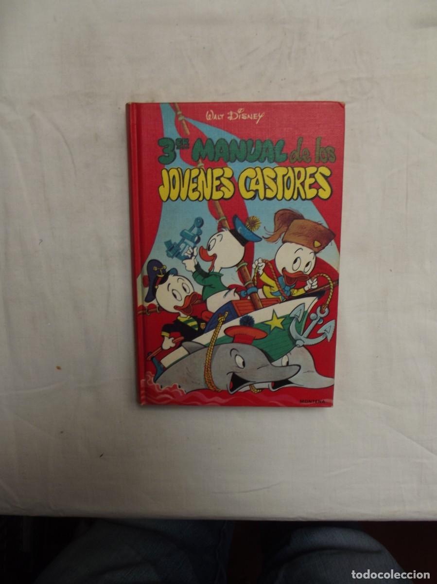 Tebeos: MANUAL DE LOS JOVENES CASTORES N&ordm; 3 WALT DISNEY ( MONTENA )