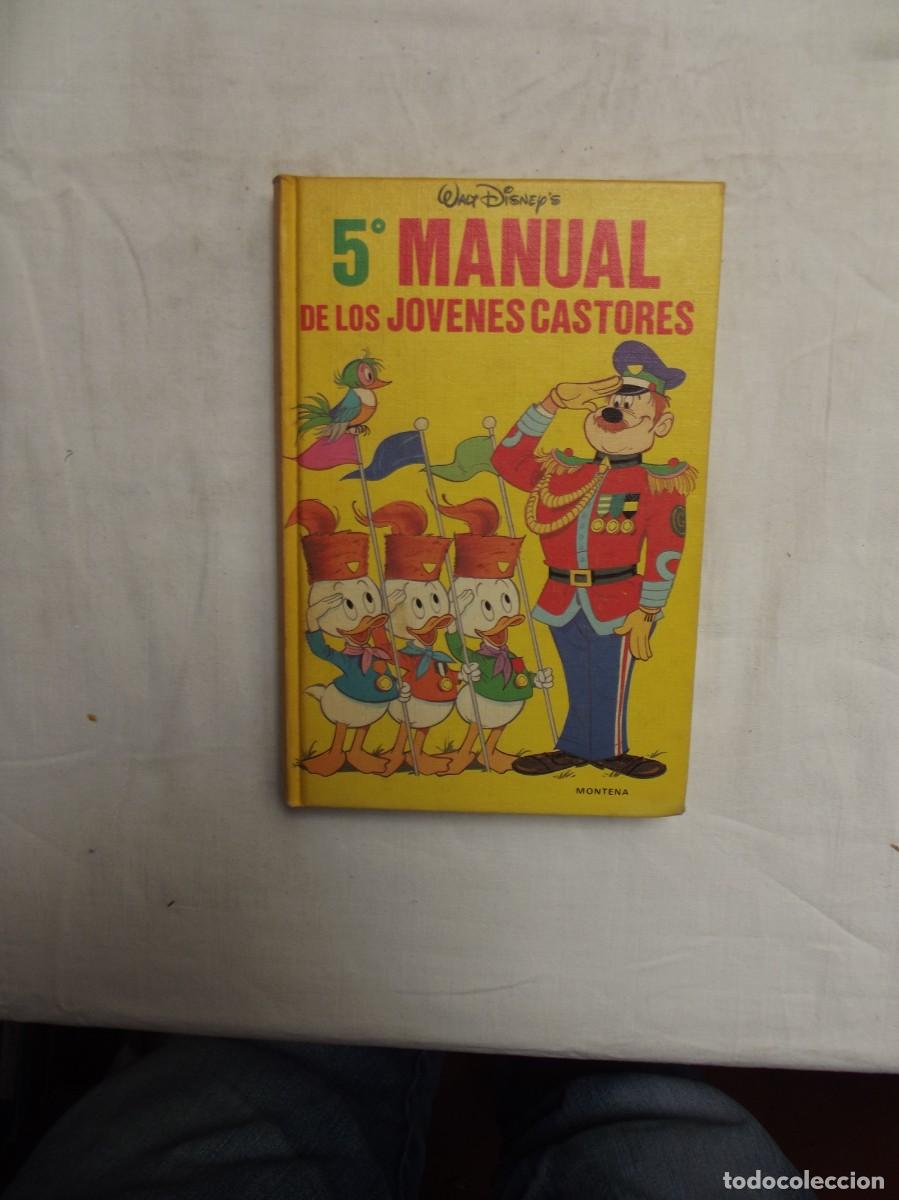 Tebeos: MANUAL DE LOS JOVENES CASTORES N&ordm; 5 WALT DISNEY ( MONTENA )