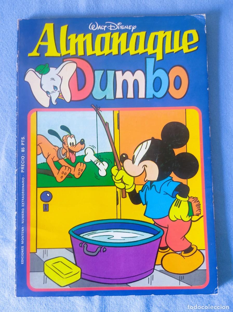 Tebeos: ALMANAQUE DUMBO WALT DISNEY CON PUBLICIDAD DE LOS AIRGAMBOYS DE AIRGAM 1979 EDICIONES MONTENA