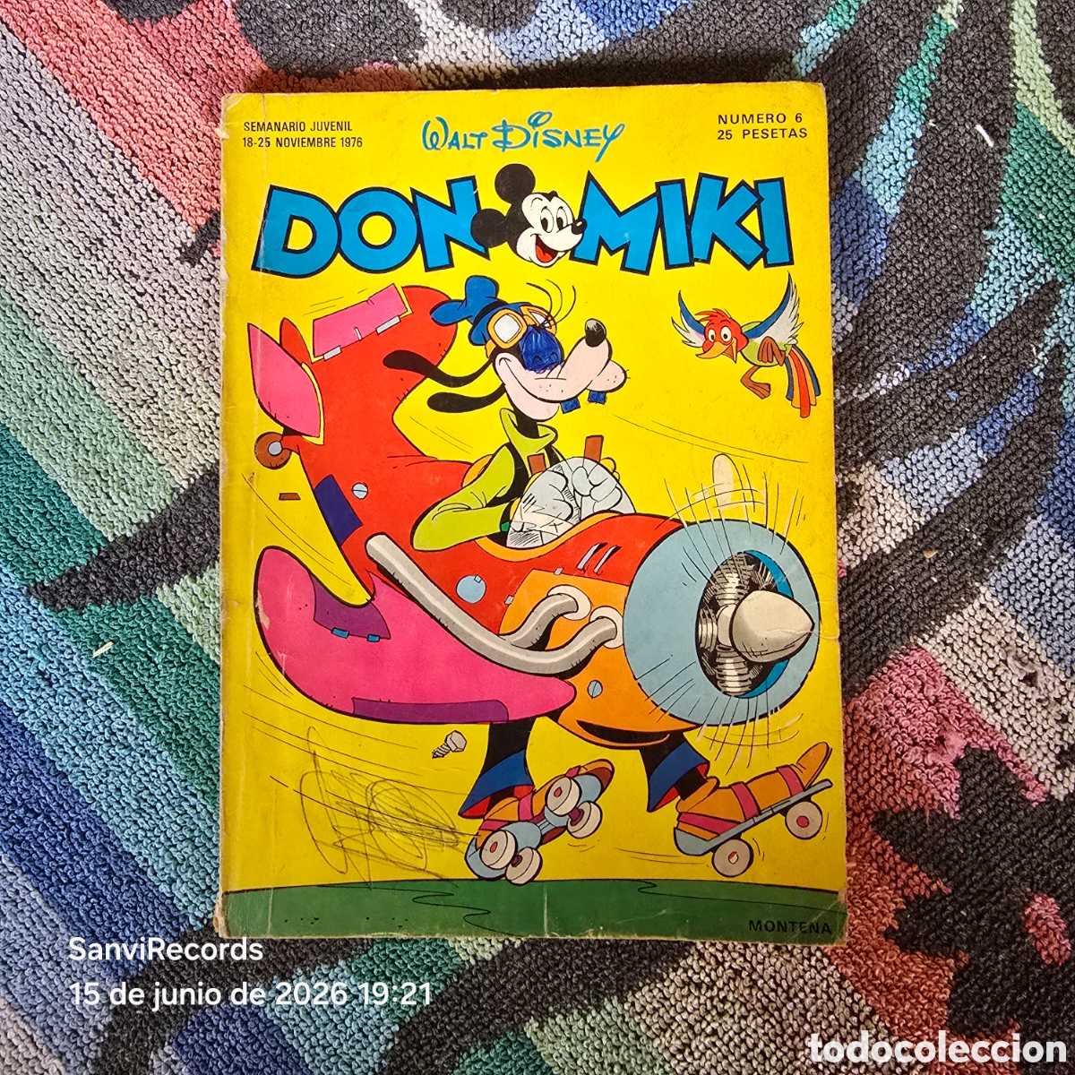 Tebeos: WALT DISNEY, DON MIKI 6 (MONTENA)