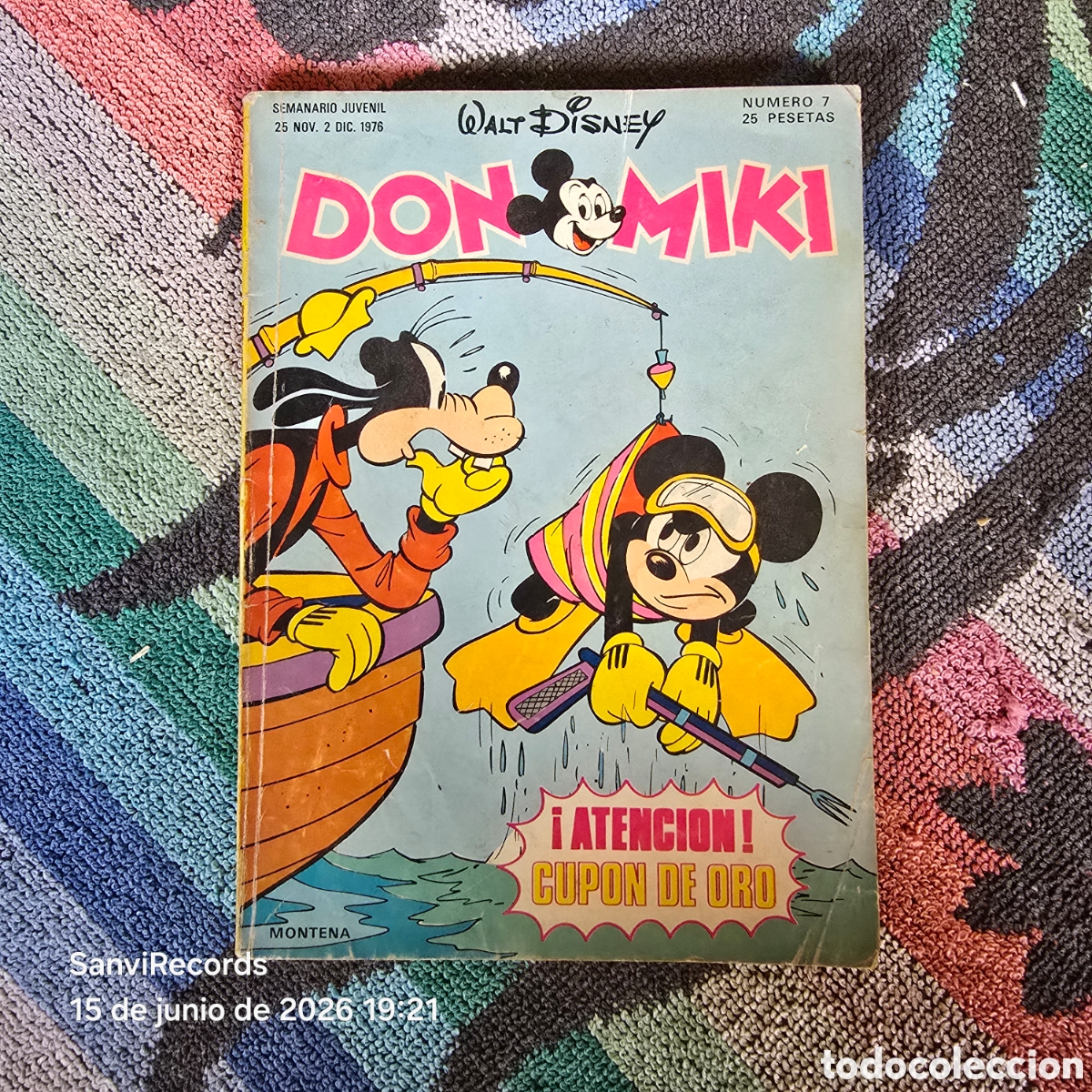 Tebeos: WALT DISNEY, DON MIKI 7 (MONTENA)