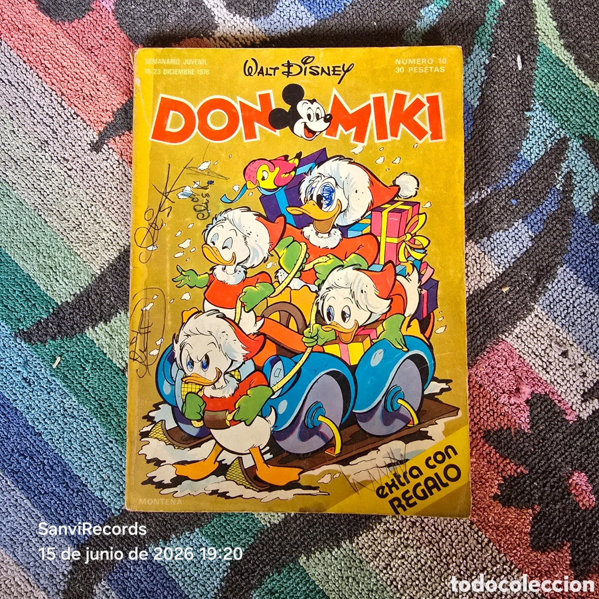 Tebeos: WALT DISNEY, DON MIKI 10 (MONTENA)