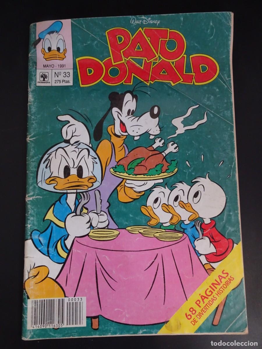 Tebeos: C&Oacute;MIC, PATO DONALD N&ordm; 33 ,ED PRIMAVERA, 1991, VER FOTOS