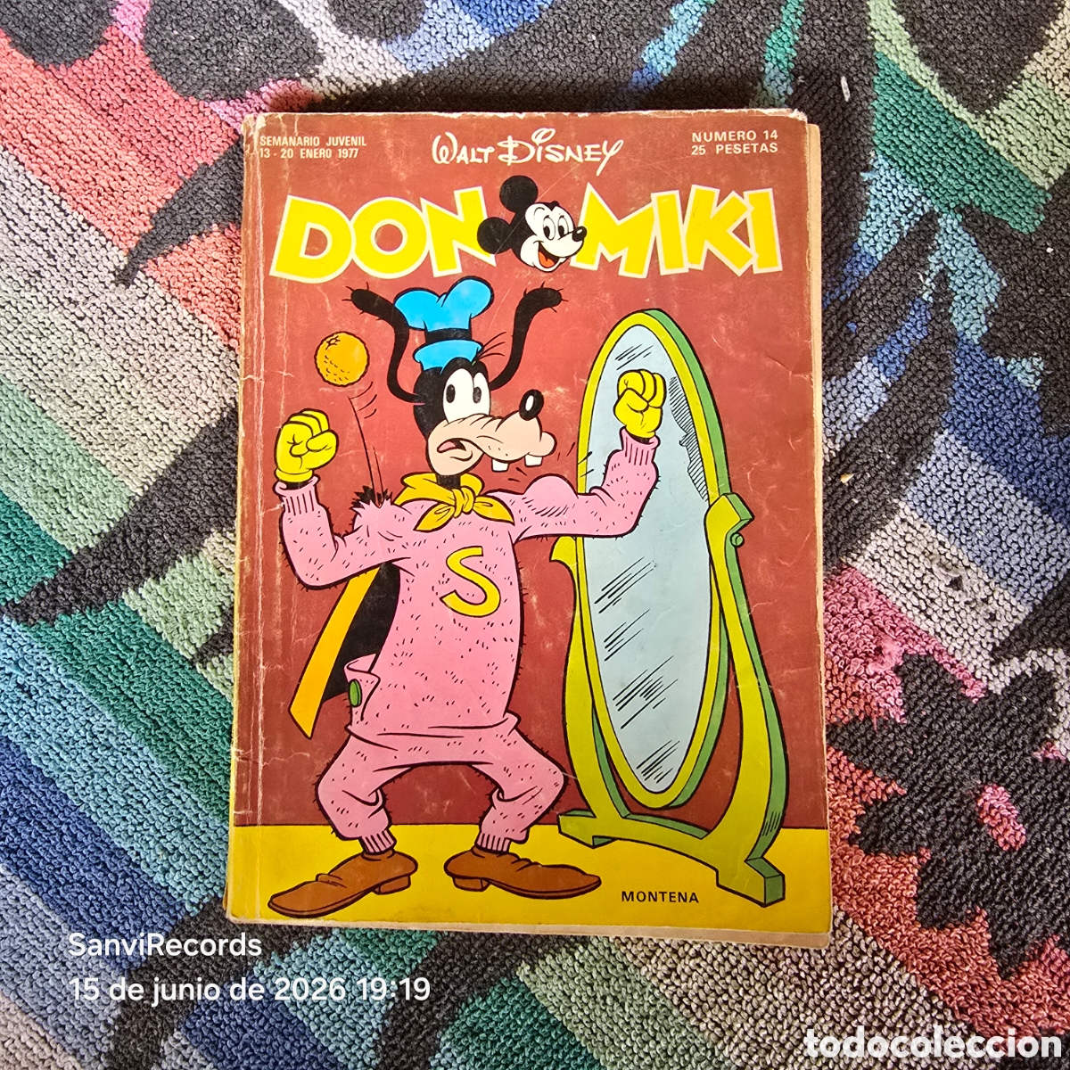 Tebeos: WALT DISNEY, DON MIKI 14 (MONTENA)