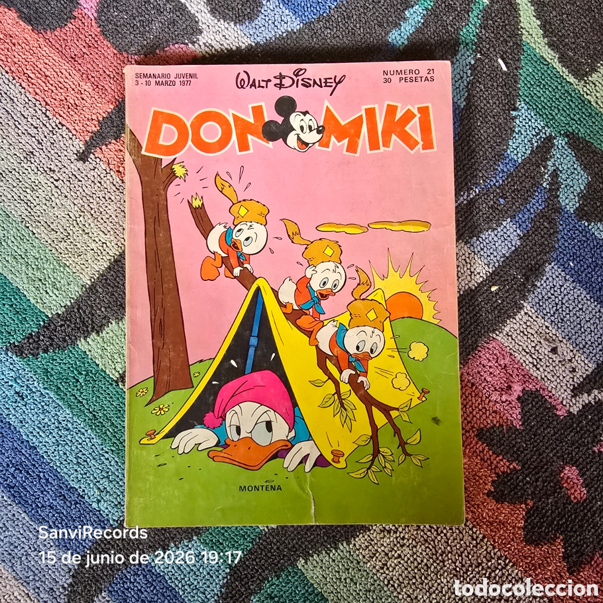 Tebeos: WALT DISNEY, DON MIKI 21 (MONTENA)