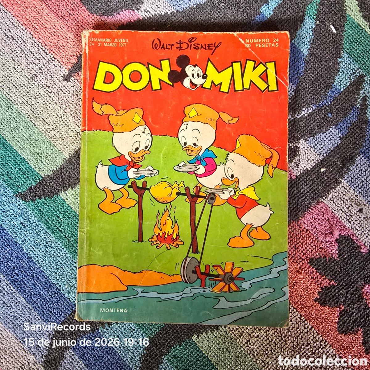 Tebeos: WALT DISNEY, DON MIKI 24 (MONTENA)