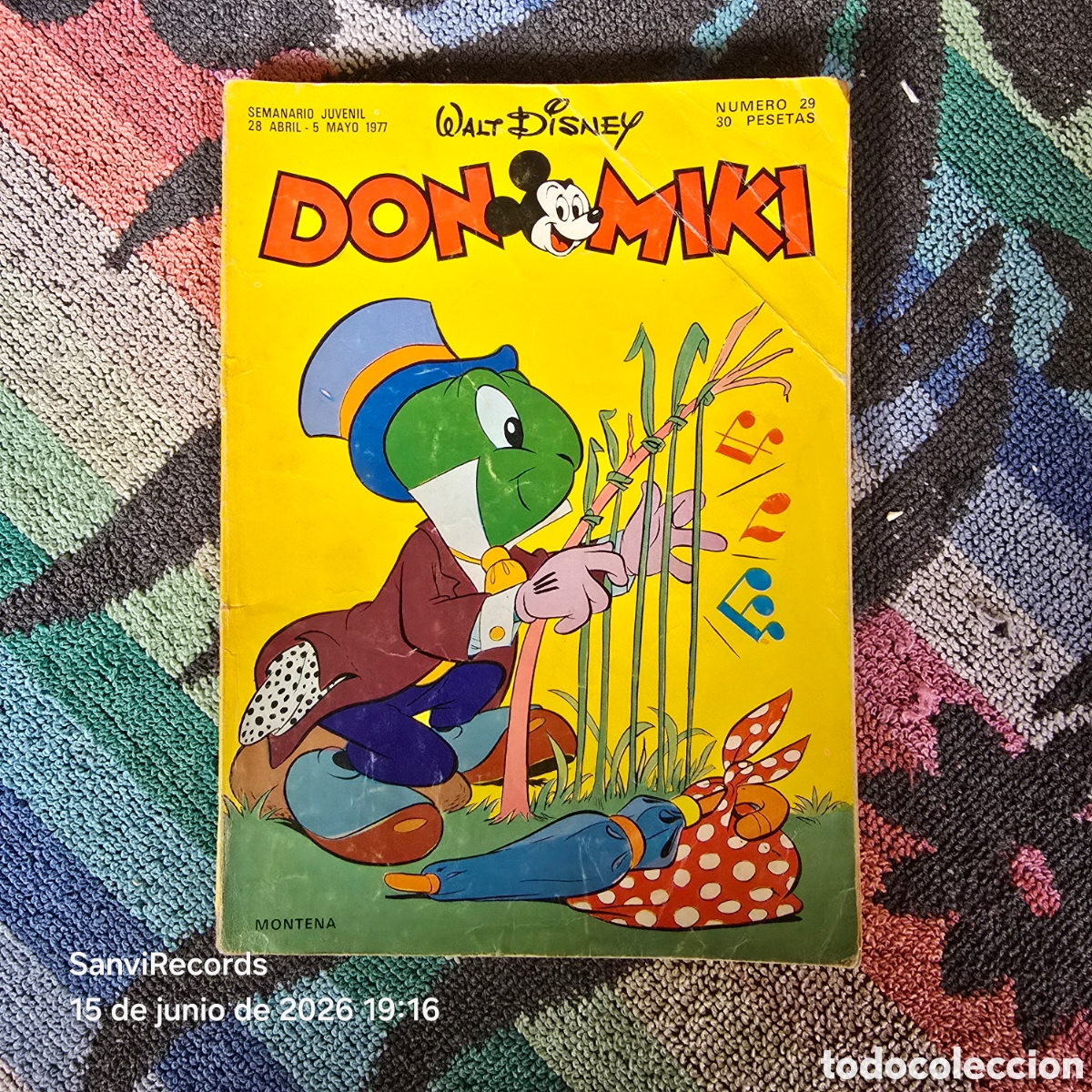 Tebeos: WALT DISNEY, DON MIKI 29 (MONTENA)