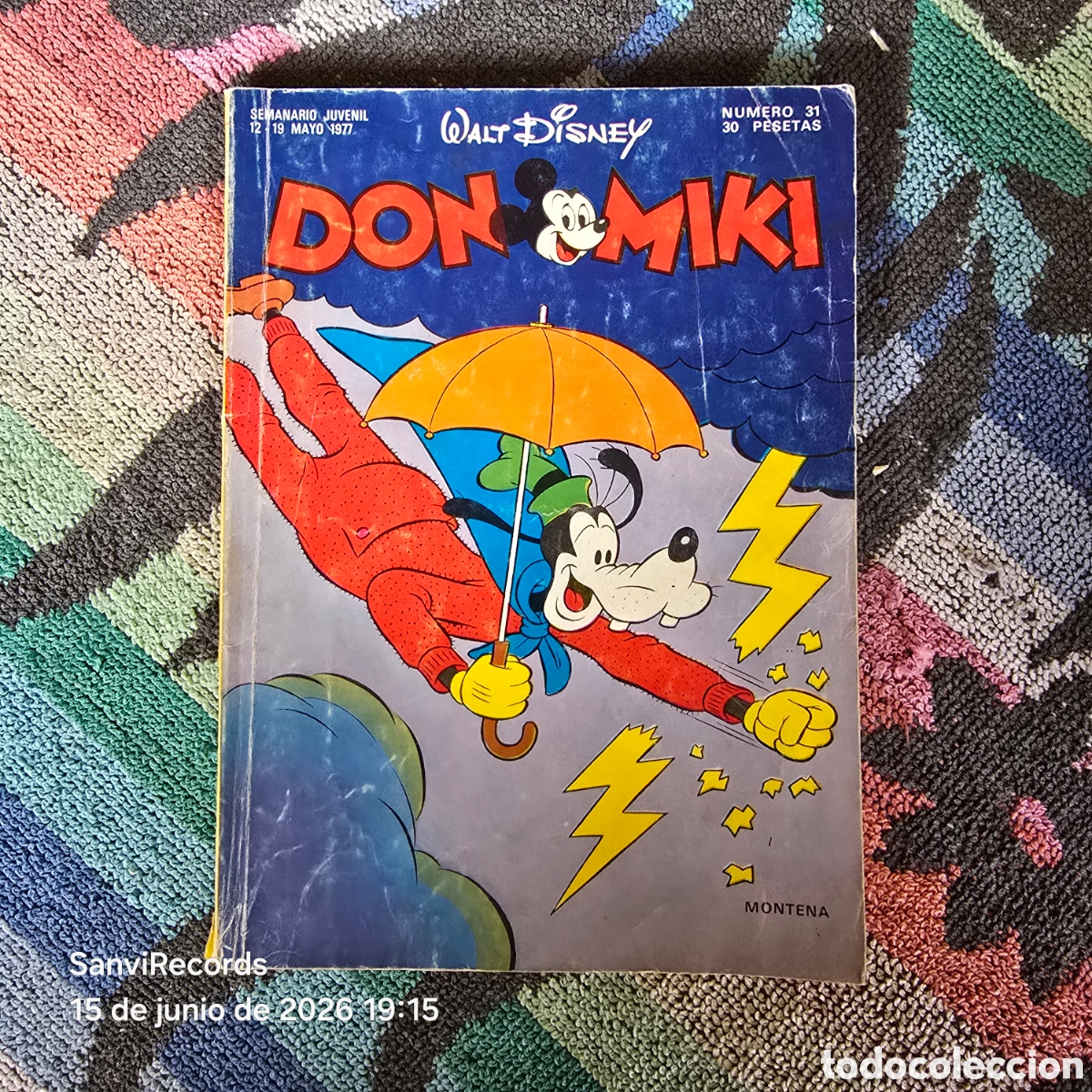 Tebeos: WALT DISNEY, DON MIKI 31 (MONTENA)