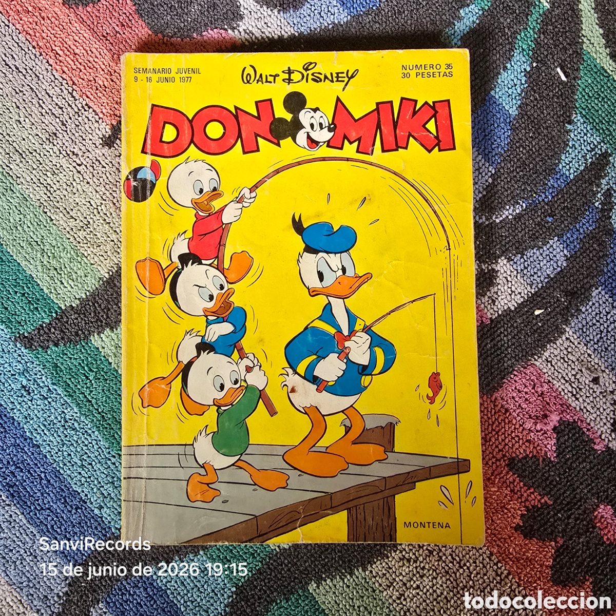 Tebeos: WALT DISNEY, DON MIKI 35 (MONTENA)