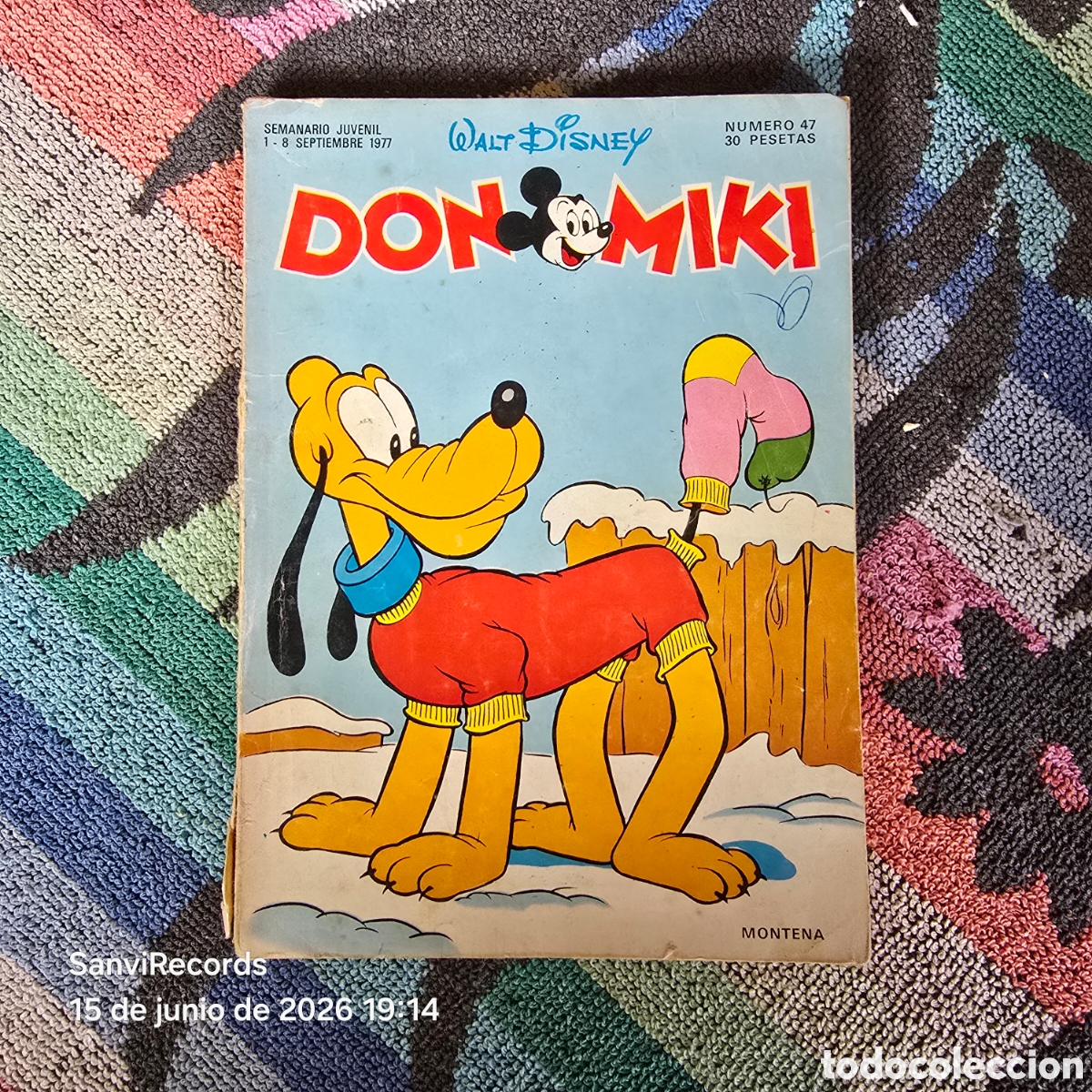Tebeos: WALT DISNEY, DON MIKI 47 (MONTENA)