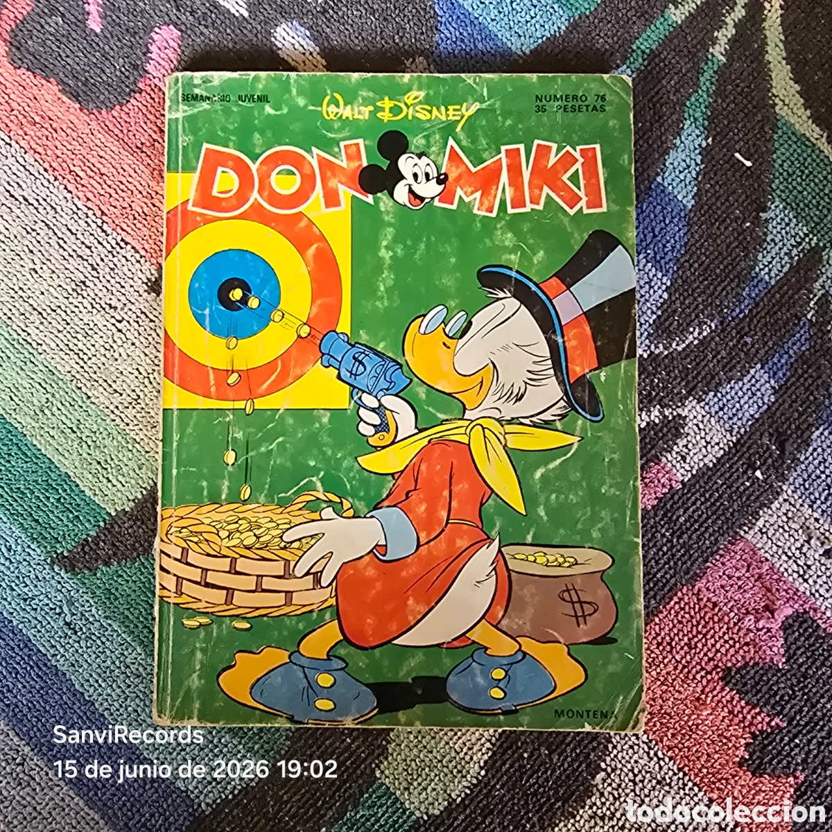 Tebeos: WALT DISNEY, DON MIKI 76 (MONTENA)