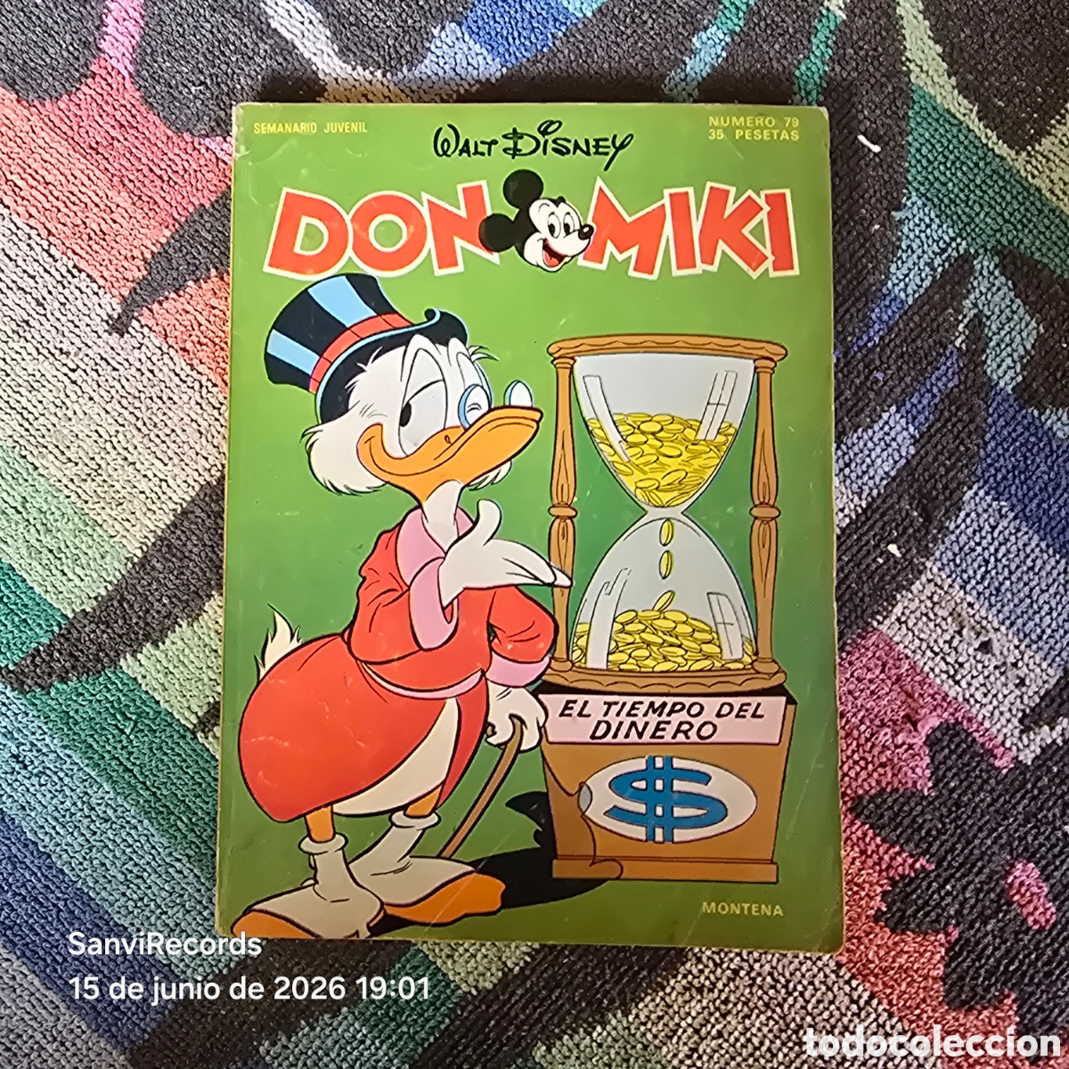 Tebeos: WALT DISNEY, DON MIKI 79 (MONTENA)