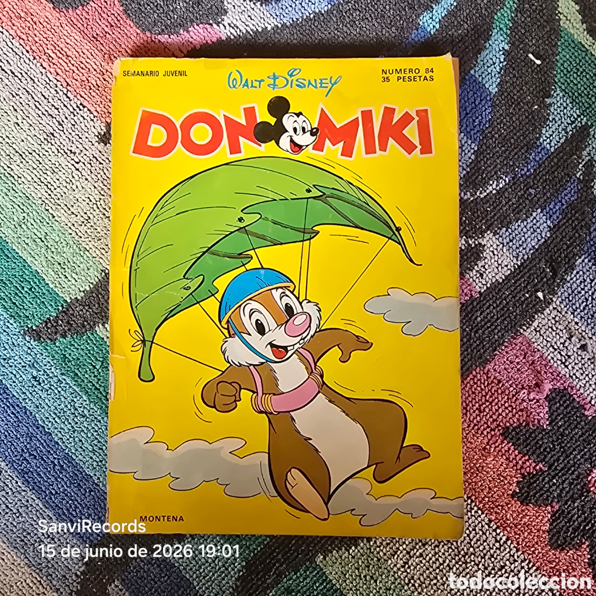Tebeos: WALT DISNEY, DON MIKI 84 (MONTENA)