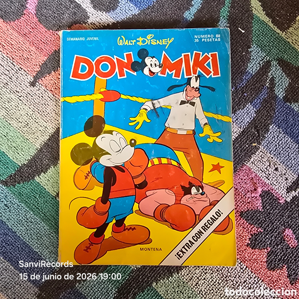 Tebeos: WALT DISNEY, DON MIKI 88 (MONTENA)