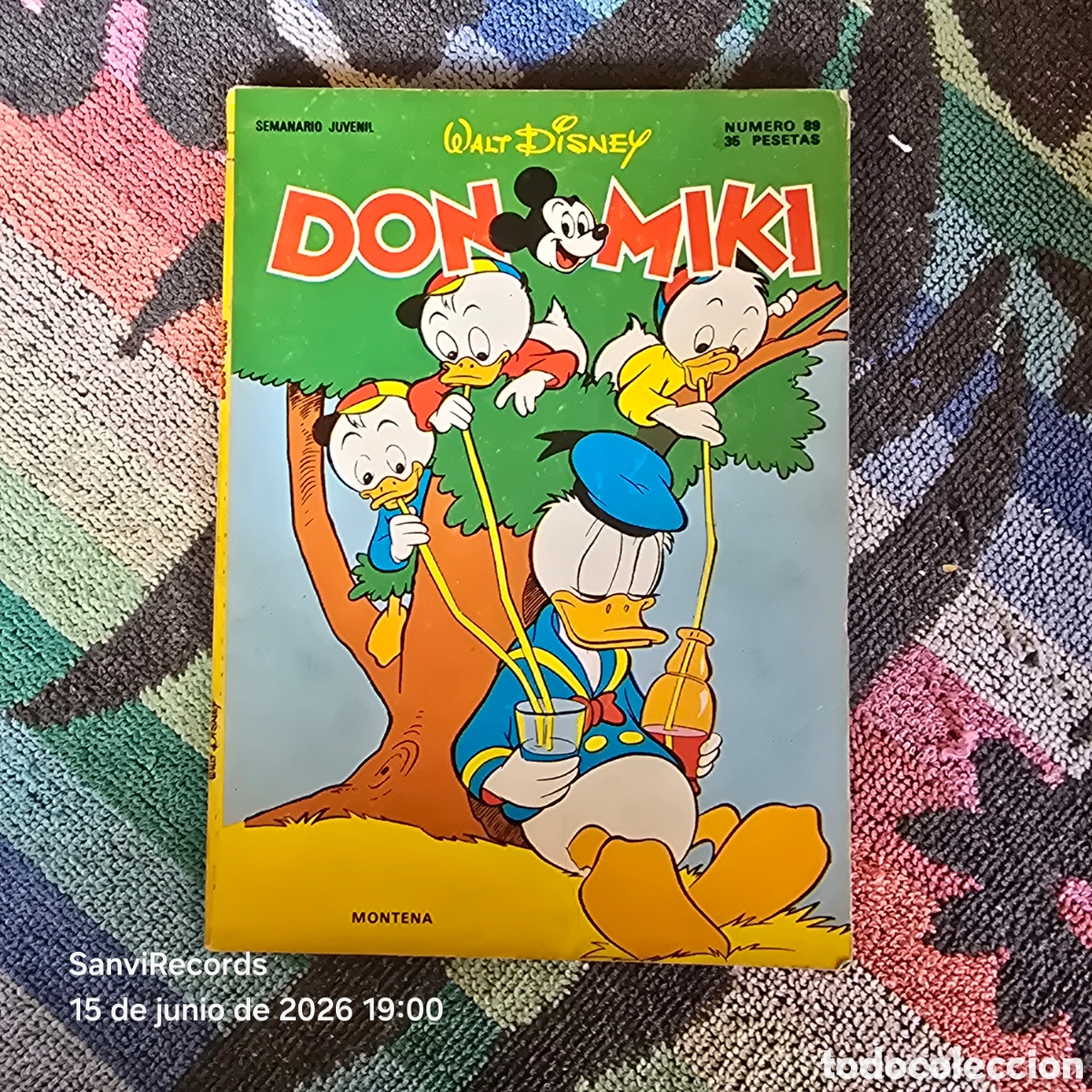 Tebeos: WALT DISNEY, DON MIKI 89 (MONTENA)