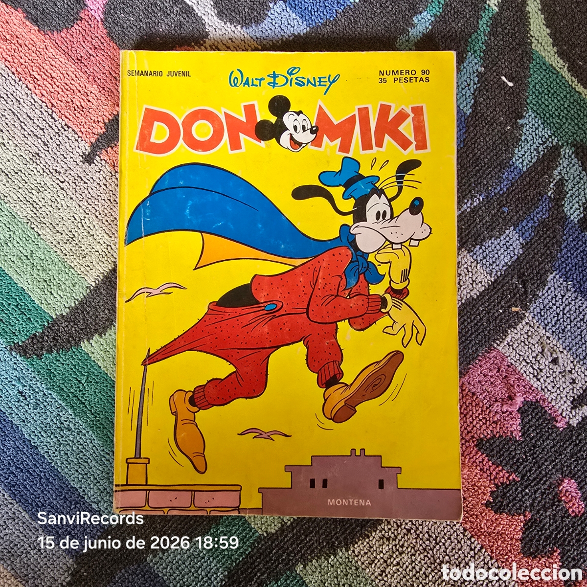 Tebeos: WALT DISNEY, DON MIKI 90 (MONTENA)