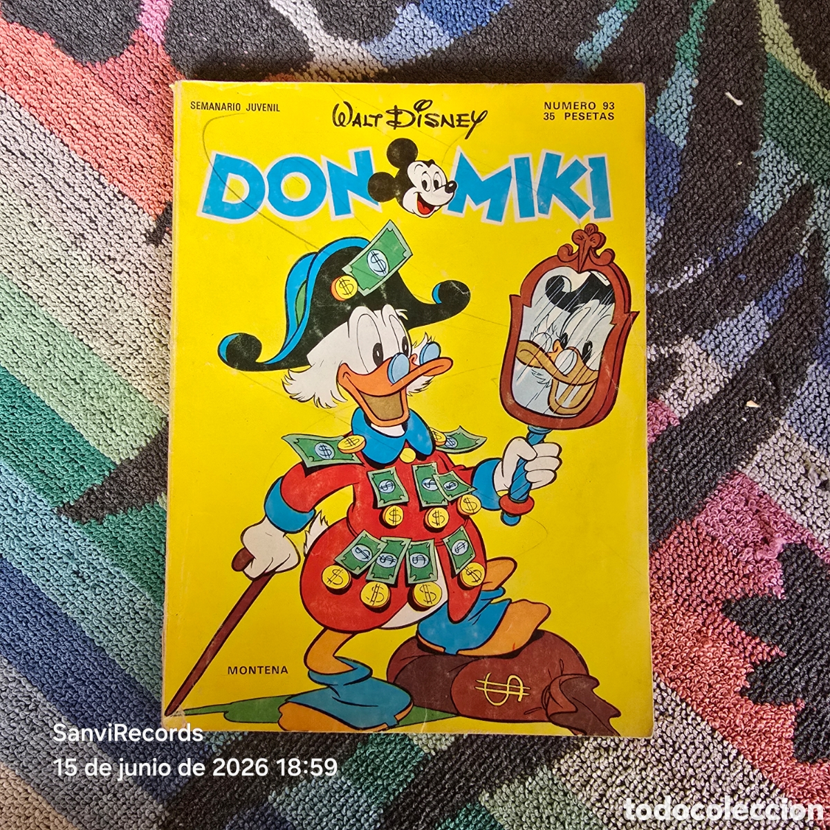 Livros de Banda Desenhada: WALT DISNEY, DON MIKI 93 (MONTENA)