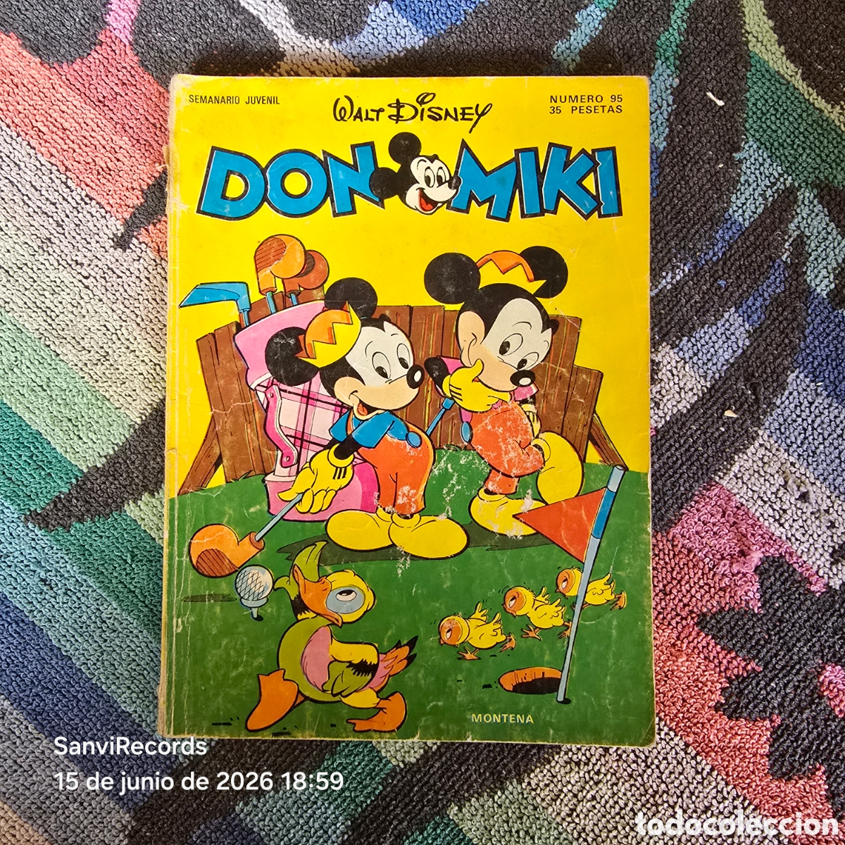 Livros de Banda Desenhada: WALT DISNEY, DON MIKI 95 (MONTENA)
