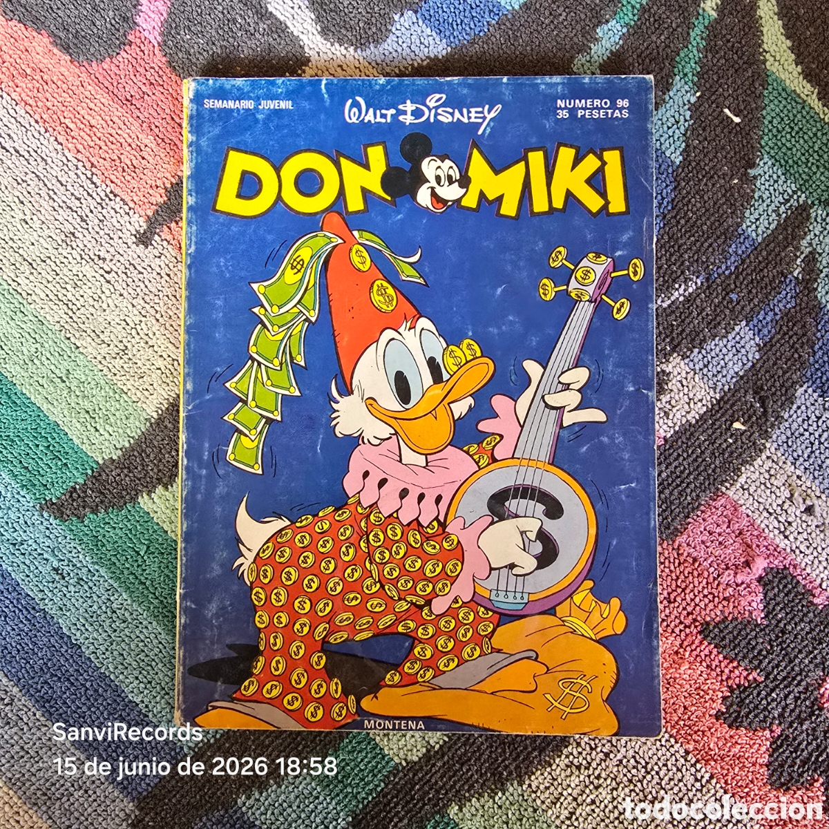 Livros de Banda Desenhada: WALT DISNEY, DON MIKI 96 (MONTENA)