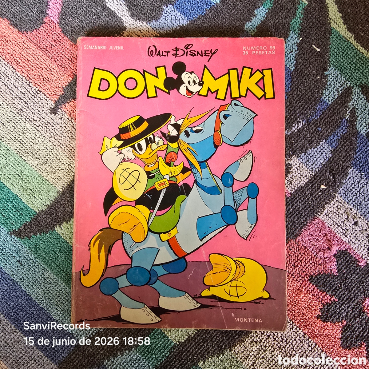 Livros de Banda Desenhada: WALT DISNEY, DON MIKI 99 (MONTENA)