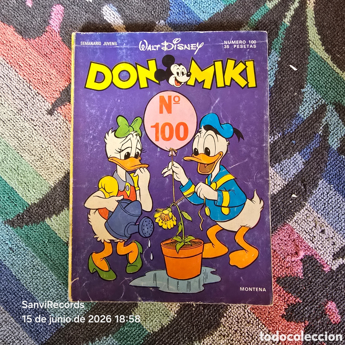 Livros de Banda Desenhada: WALT DISNEY, DON MIKI 100 (MONTENA)