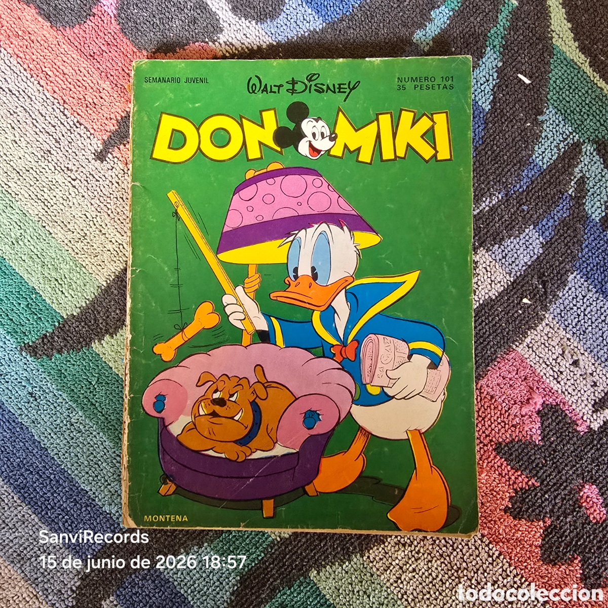 Livros de Banda Desenhada: WALT DISNEY, DON MIKI 101 (MONTENA)
